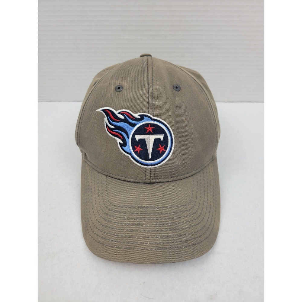 Tennessee Titans Adjustable Sun Faded Brown Embroidered Team Apparel Cap‎ Hat